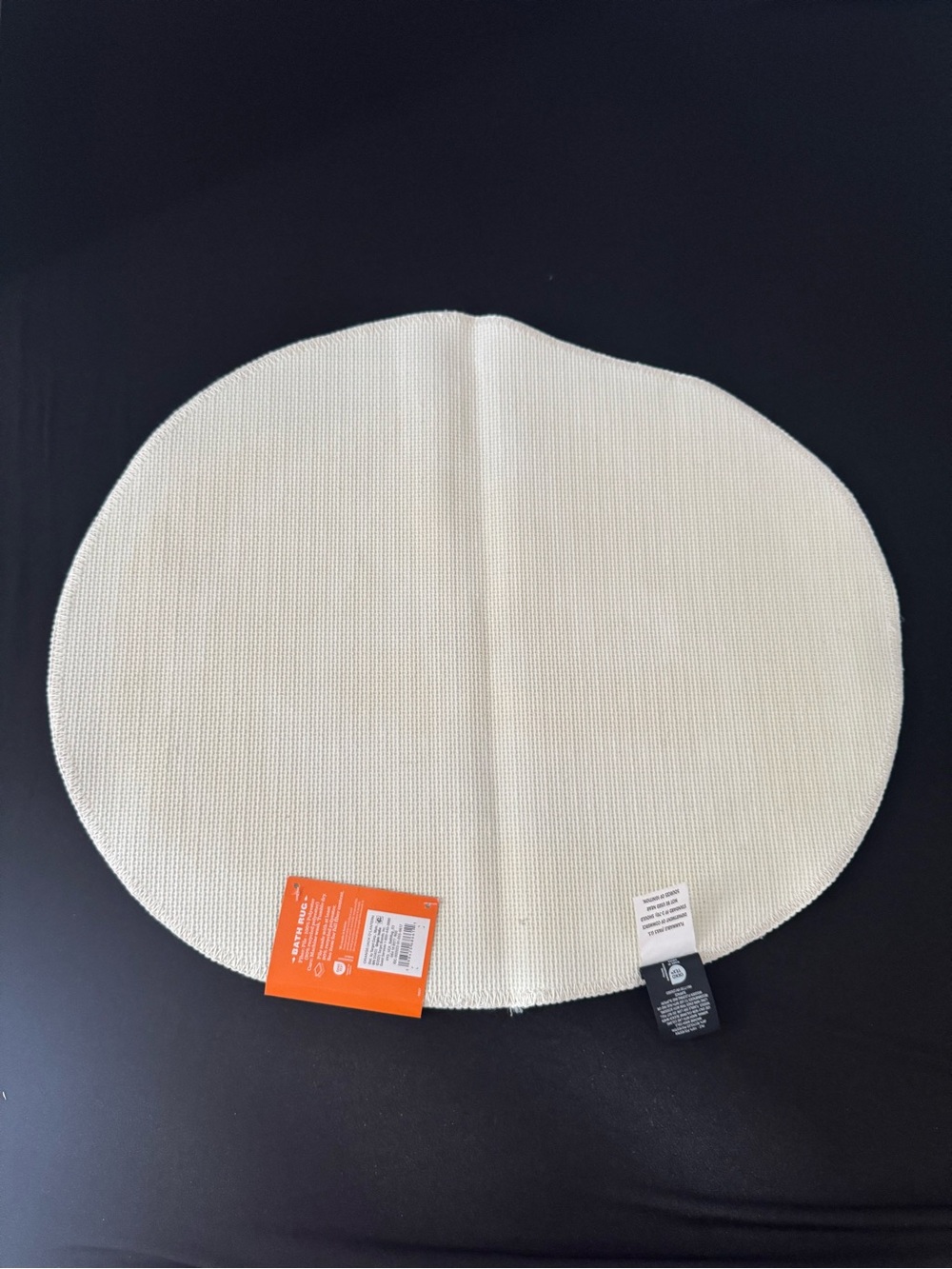 Target Orange and White Jack-o'-Lantern Pumpkin Holiday Rug - Picture 3 of 3